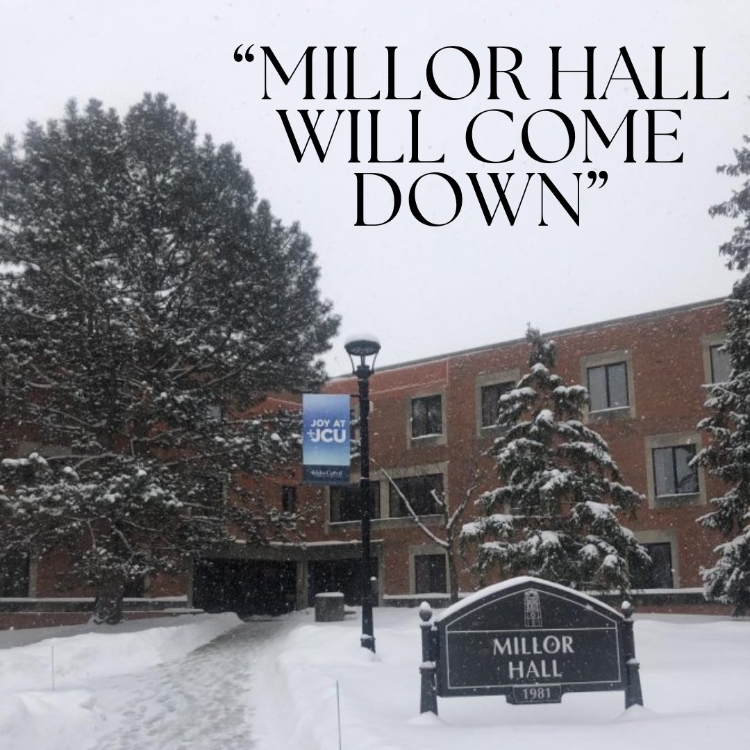 TheCarrollNews's tweet photo. President Al Miciak announces many plans for the university including a new field house in place of Millor Hall. TJ Lindstrom has the story.  https://t.co/YKj1lKAXk3 https://t.co/3Q0Te7YVKt