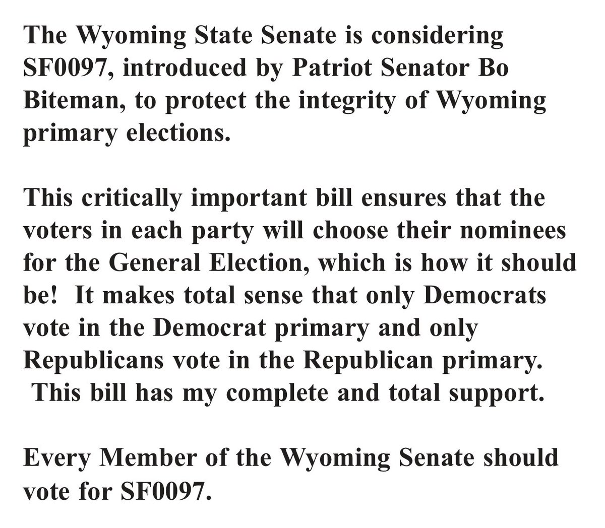 Hey Wyoming pay attention to this today! #WY #Wyoming