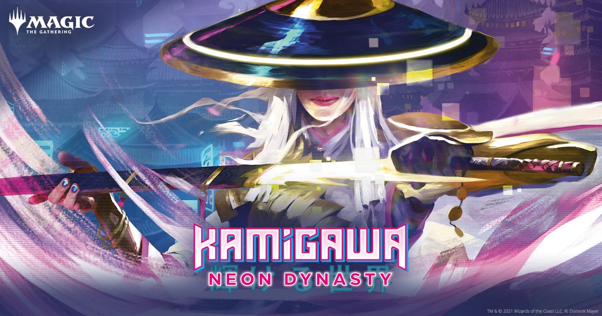 pastimesonline's tweet photo. Come celebrate Launch Weekend and Draft the Kamigawa Neon Dynasty at Pastimes this Saturday at 12pm! Entry is $20 and space will be limited, so show up early to reserve your spot!

#magicthegathering #mtg #launchweekend #draft #kamigawaneondynasty #lgs #tcg https://t.co/vPleMB87c0