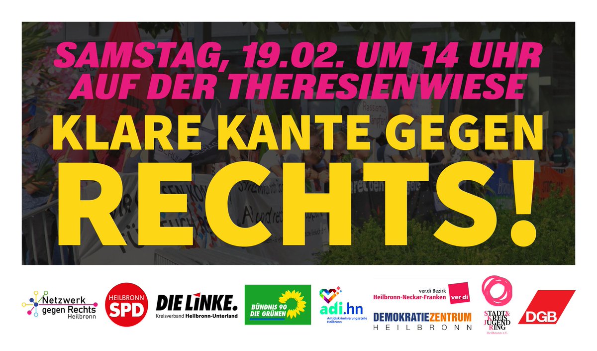 #Heilbronn #noafd #klarekantegegenrechts #mitmachen #spd