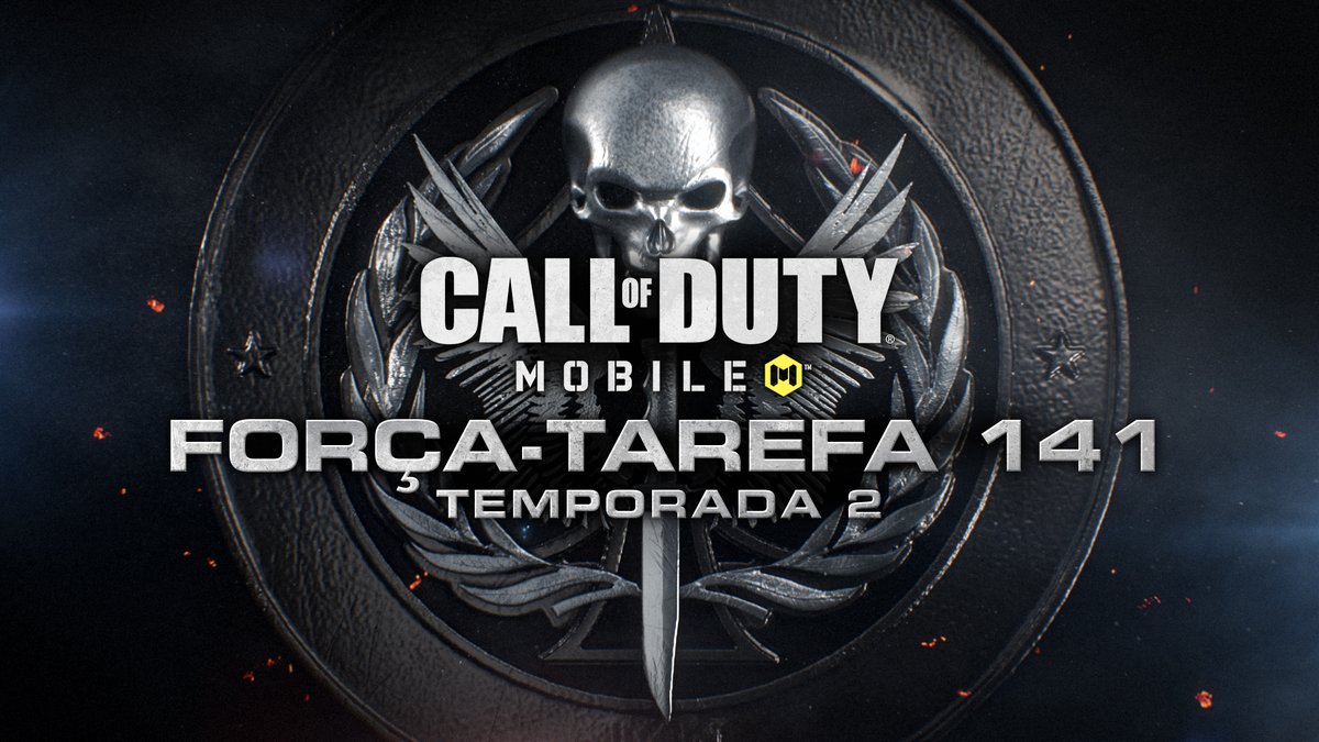 CODMobileBR's tweet photo. 2️⃣💀 Temporada 2: Força-Tarefa 141 está a caminho!
É hora de reunir o time novamente...

🔍 Obtenha todas as informações aqui👉 https://t.co/jsEsQu6SiR 

🆕 Nova temporada de #CODMobile será lançada na próxima semana! https://t.co/pzd1MfDdJR