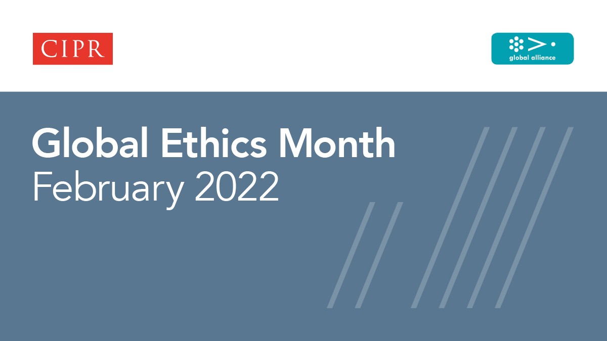 What big ethical challenges face the comms industry in 2022? We're hosting a free #CIPRethics event with leading academic <a href="/izzycrawford/">Izzy Crawford</a>  from <a href="/RobertGordonUni/">Robert Gordon University (RGU)</a> alongside Billy McLaren and James Drummond from <a href="/ScotParl/">Scottish Parliament</a> <a href="/SP_LobbyingScot/">Scottish Parliament Lobbying Register</a> Book here now 👉 bit.ly/3LH0bw3