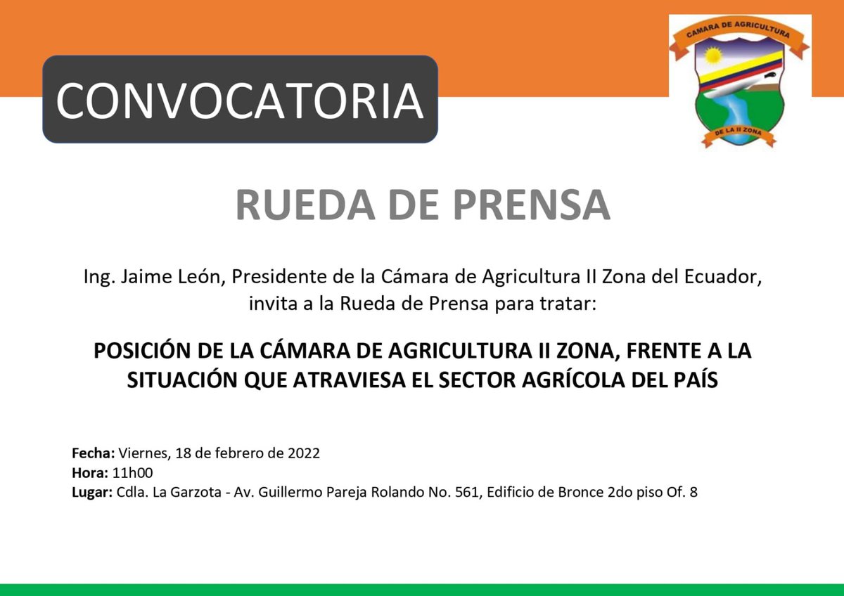 Camara de Agricultura de la 2da Zona tweet media