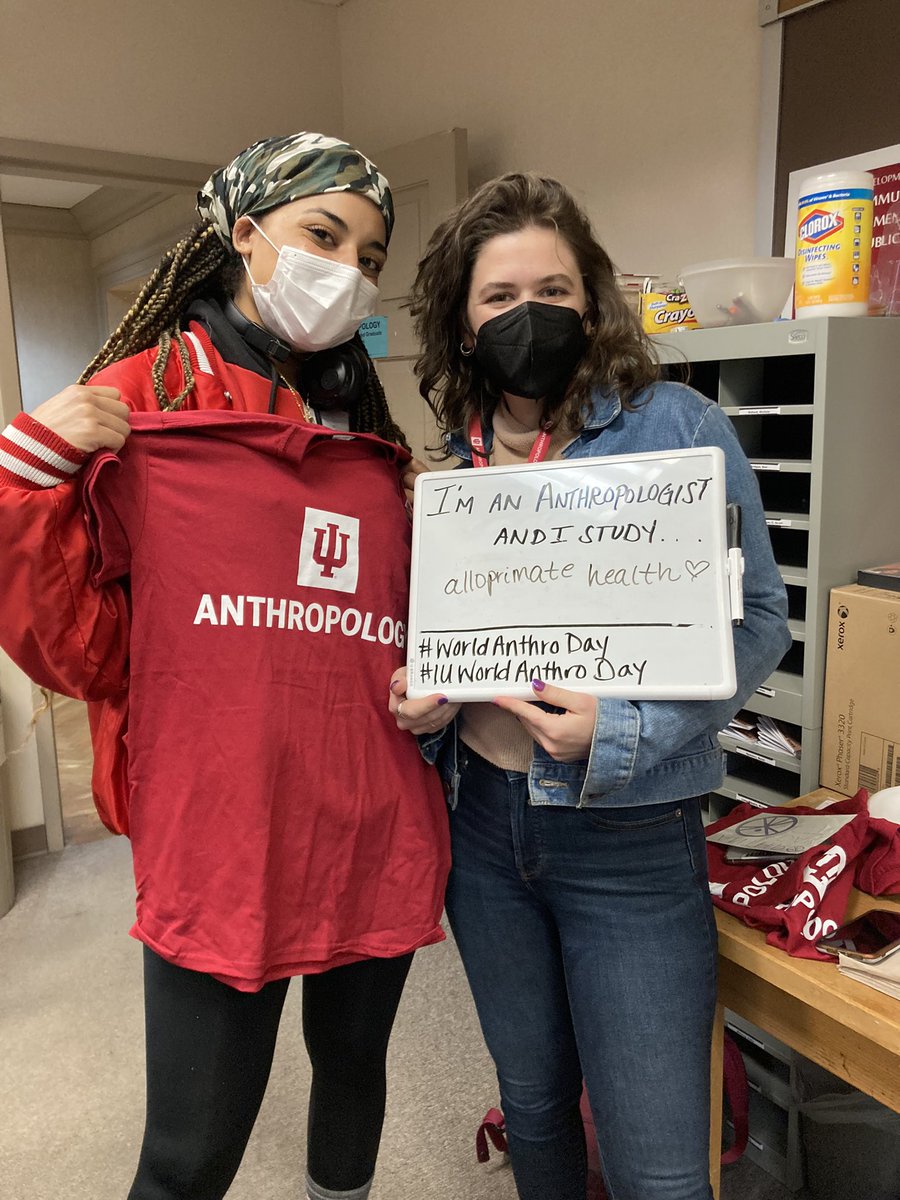 What is Anthropology to you and what do you study? Stop by the Student Building Room 137 to share your thoughts and grab some free food and swag! #WorldAnthropologyDay #IUworldanthroday