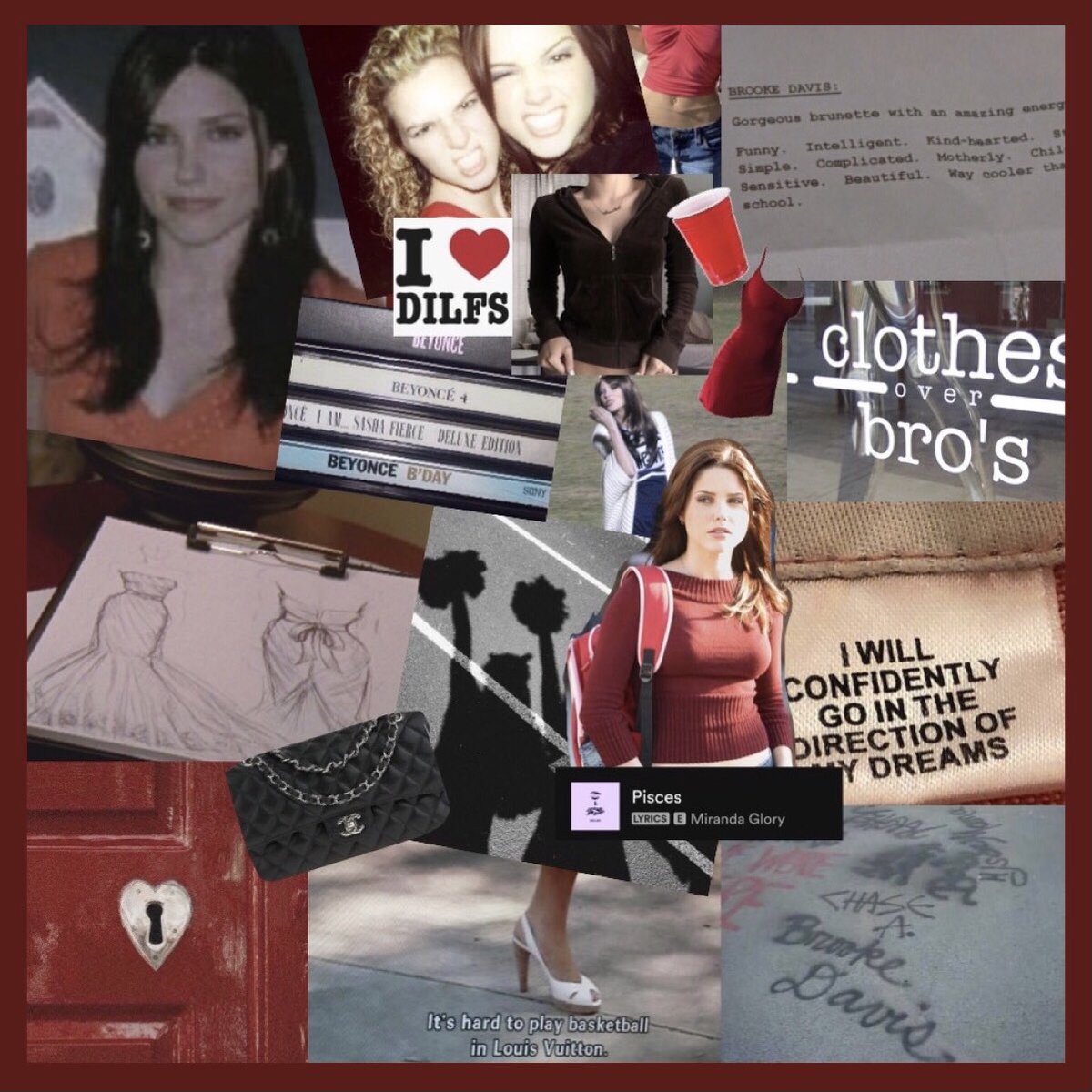 everything brooke davis 💋❤️🌹🍒