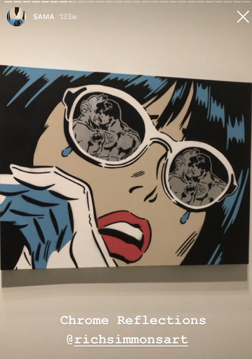 danielle_kamela's tweet photo. Over 2 years ago I posted a picture of one of @richsimmonsart pieces I saw at SAMA. 

We’ve been friends ever since. 

Fast forward to this past week, I was able to mint/collect a piece from his first NFT collection @RichSimmonsNFT 👏🏽😩😍

Proud of you! https://t.co/4QV6x8uKhc