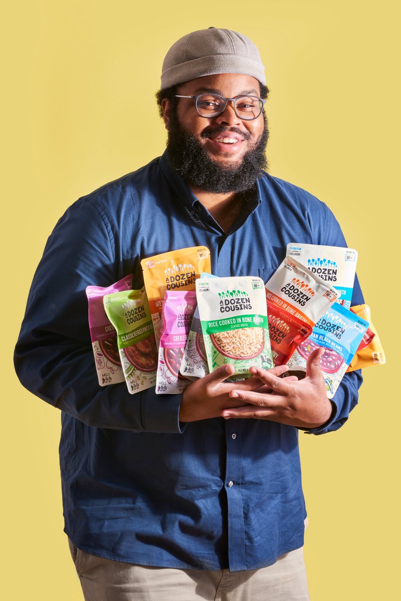 Our latest obsession is Black-owned brand <a href="/adozencousins/">ADozenCousins</a>' soulfully seasoned rice and beans. Find 'em in the ready-to-eat section of the app.