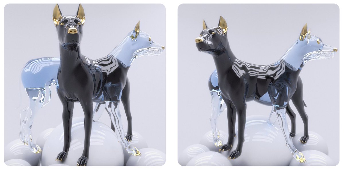 HopeExistential's tweet photo. HOPE DROP #1
To get yourself a glimpse of existential hope, have a look at this amazing art based on @lifeext's invitation to visualize “A dog that has died and becomes revived”.
#Podcast, #NFT's and #Bounties on #existentialhope can all be found here: https://t.co/ku1emfAVOA https://t.co/Feki5HqxUt