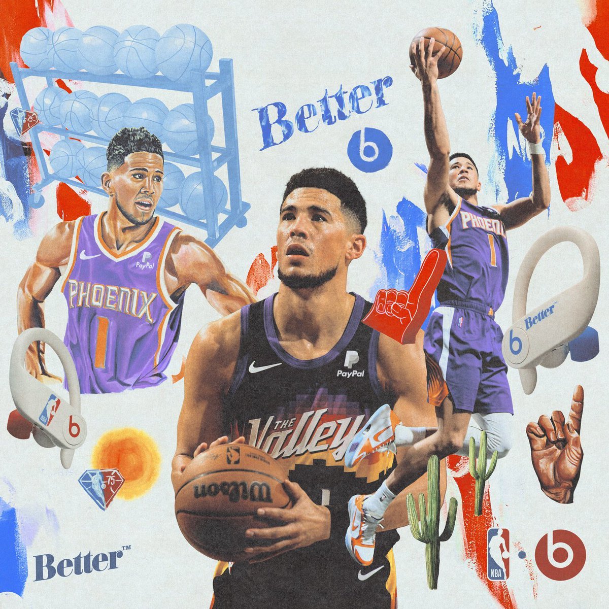 ambient_cowboy's tweet image. had a lot of fun doing these collages for beats x NBA x better gift shop.