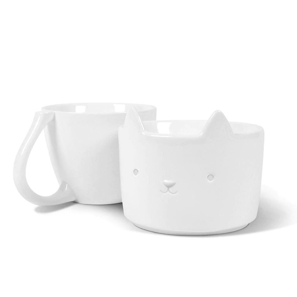 TokenToronto's tweet photo. imagine starting your mornings with this adorable purr over coffee maker &amp; mug set 🥺🐱☕️ https://t.co/CqEpRwtDpo