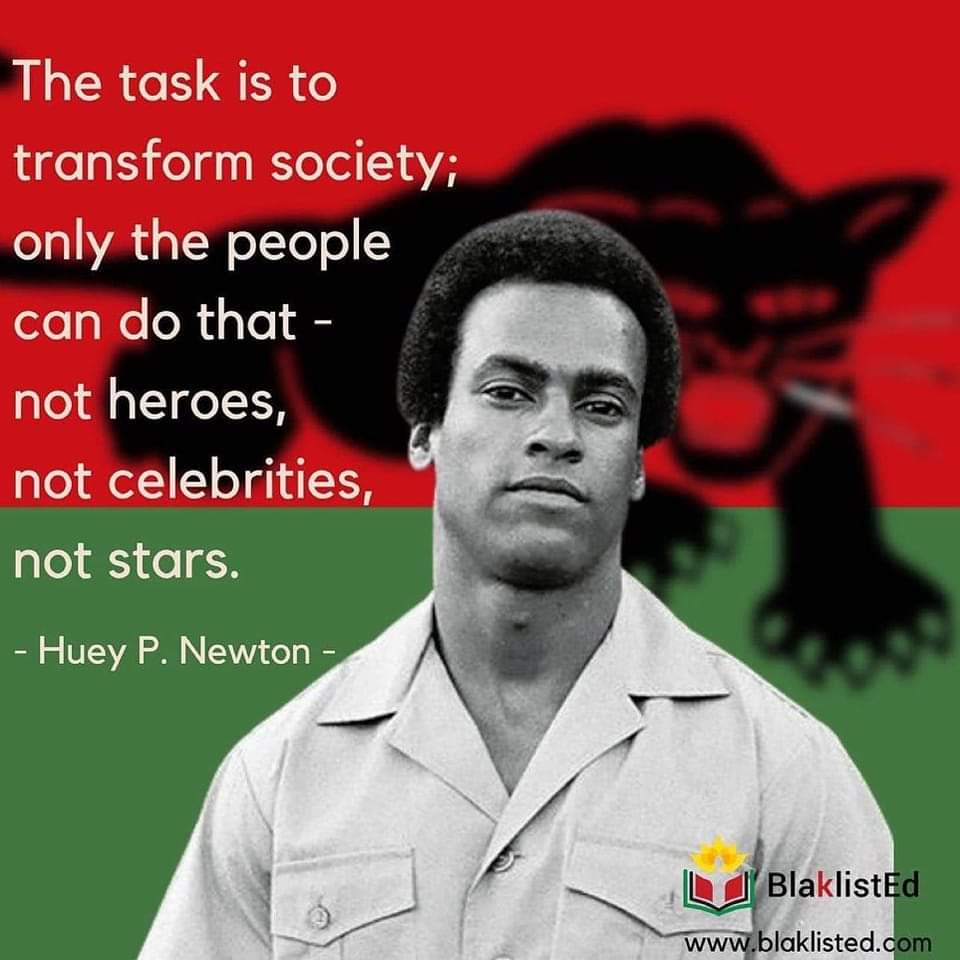 Happy Birthday Huey P. Newton 