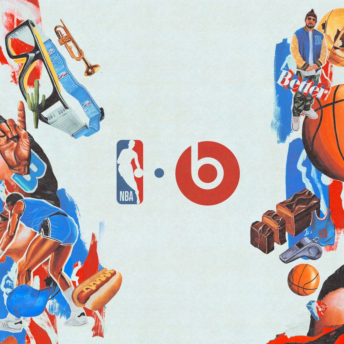 ambient_cowboy's tweet image. had a lot of fun doing these collages for beats x NBA x better gift shop.
