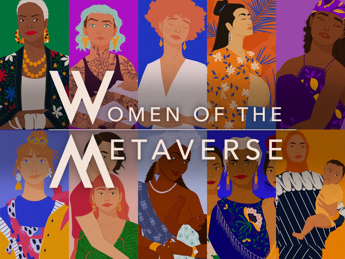 WOW! Blown away that the #WomenOfTheMetaverse Motherhood drop SOLD OUT in seconds! 🚀🔥🚀

Thank you to every single mom who shared your experiences, joined our spaces and shaped the artwork for this collection. These pieces are dedicated to you, the SuperMoms of Web3. 🧵