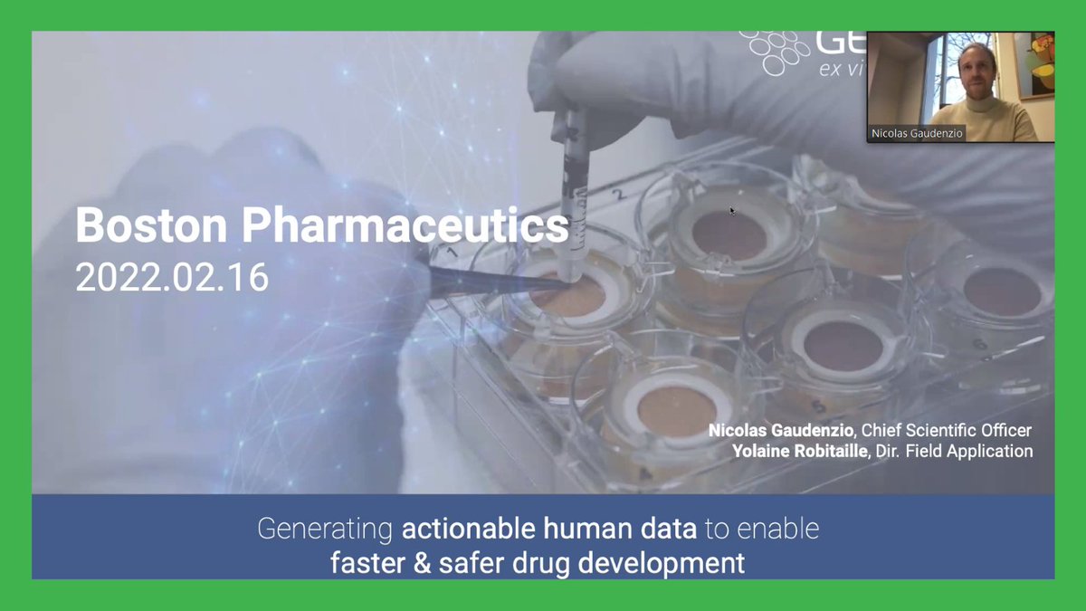 Yesterday we had the pleasure of having Yolaine Robitaille and Nicolas Gaudenzio from <a href="/Genoskin/">Genoskin</a> host our #LunchandLearn. We at BP want to thank you both for a wonderful presentation! #drugdevelopment