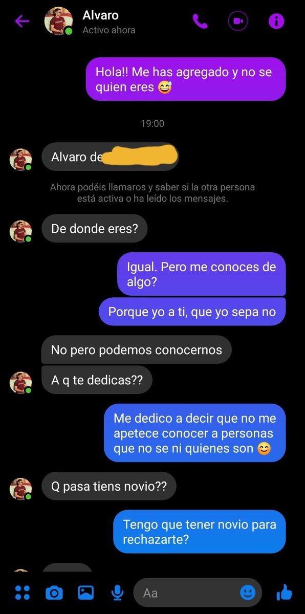 DanielaMtins's tweet photo. Lo subo porque me ha parecido curioso que una chica "solo" pueda rechazar a un hombre por tener pareja, a parte de creerse tan "buenorro" como para que 'nadie' le pueda rechazar.

'Amigo', el físico no lo es todo. La personalidad está muy por encima del físico. https://t.co/JfT1qIGeOS