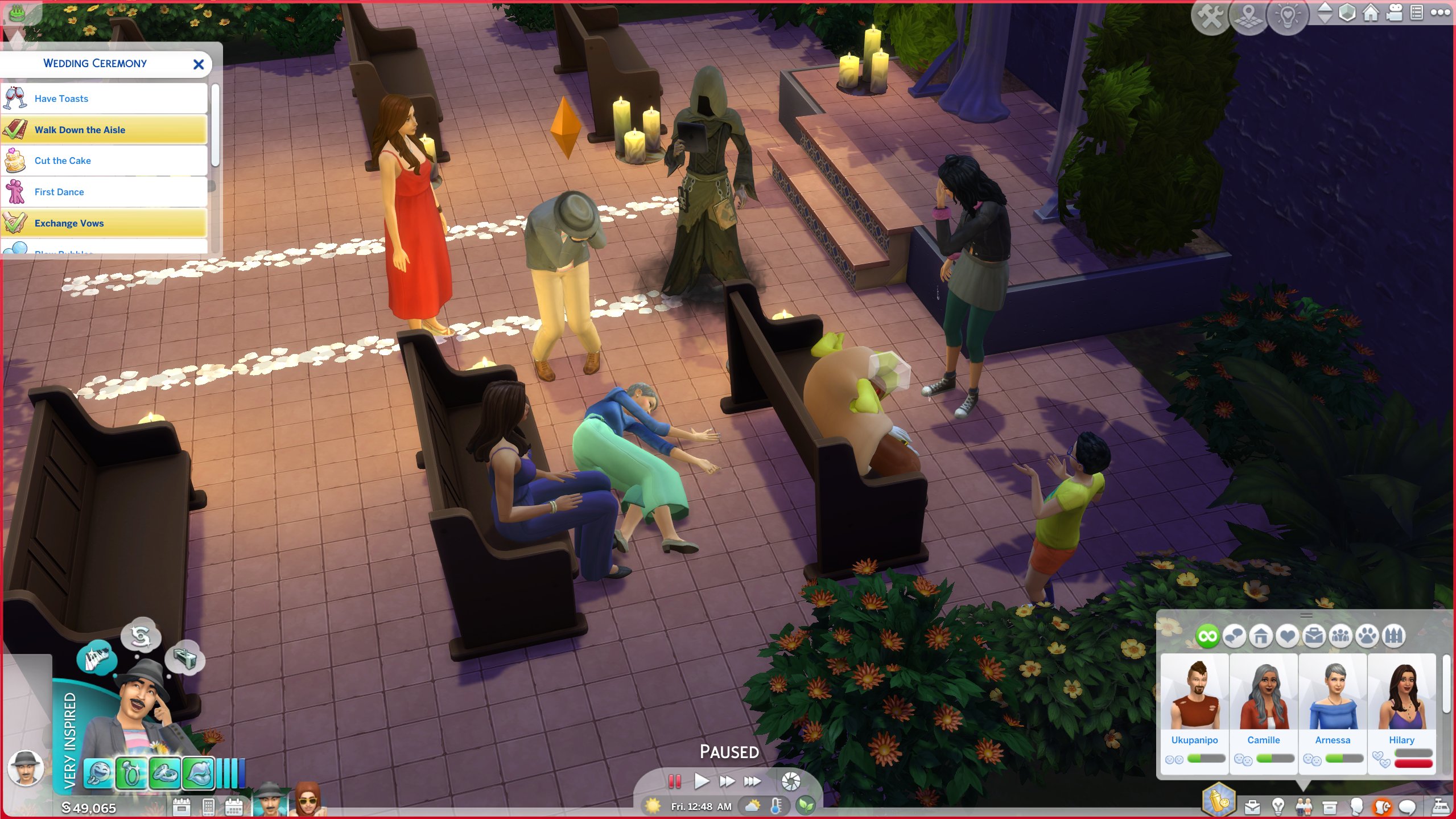 Kayla on X: i'm leaving the sims unpaused for 24 hours to see what  happens let the games begin!    / X