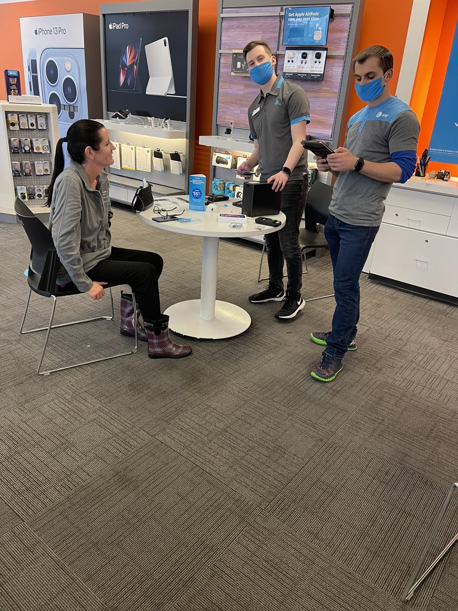 Jared Jaynes (@jaynesjared) on Twitter photo Customer came in with her sister who was trying to suspend a line! Tyler Crew dug in and found out she was an RN and has Spectrum! One Value selling T-Chart later and welcome to the AT&T Family! #QualifyingQuestions #FirstNet #Fiber #DTVstream <a href="/ErdmannKen/">Ken Erdmann</a> <a href="/PhilWhite3612/">Phillip White</a> Customer came in with her sister who was trying to suspend a line! Tyler Crew dug in and found out she was an RN and has Spectrum! One Value selling T-Chart later and welcome to the AT&T Family! #QualifyingQuestions #FirstNet #Fiber #DTVstream <a href="/ErdmannKen/">Ken Erdmann</a> <a href="/PhilWhite3612/">Phillip White</a>