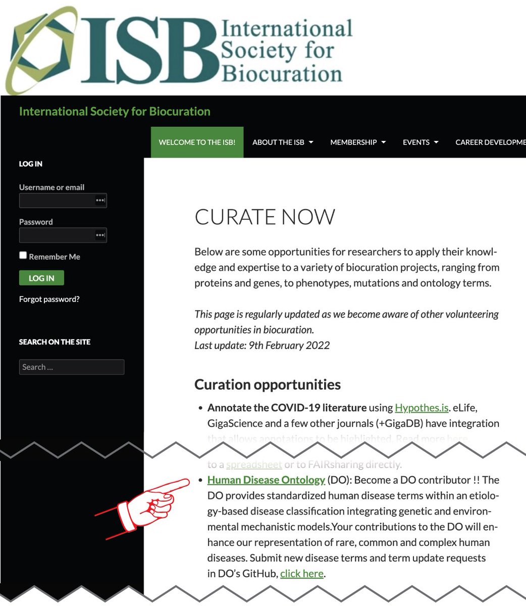 diseaseontology's tweet photo. To see more opportunities for volunteer #biocuration, checkout @biocurator's "Curate Now" page: https://t.co/2zLqbZHQSy
#communitycuration https://t.co/OGFfoQdGRd