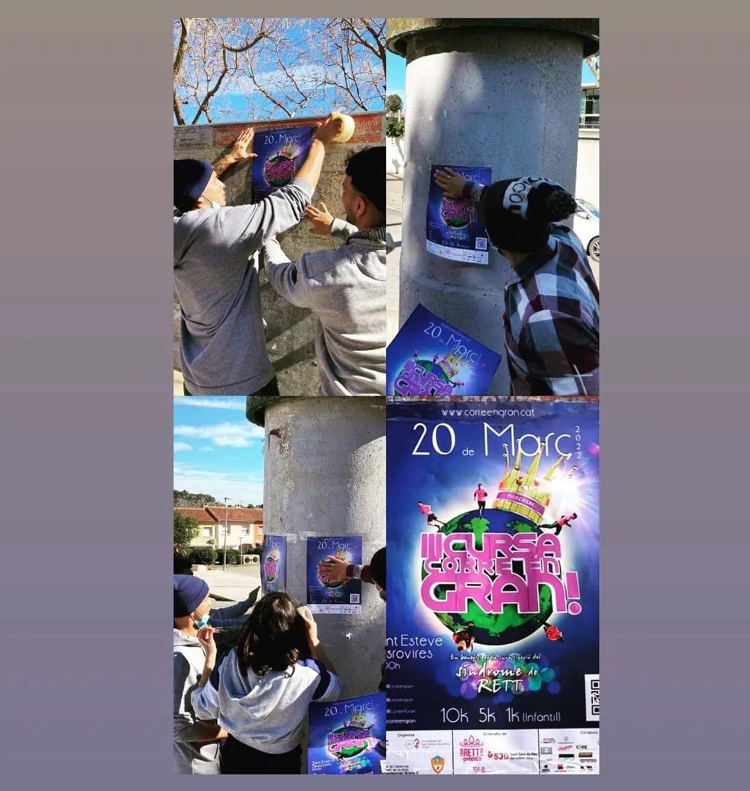 Hoy hemos seguido haciendo difusion de nuestra Cursa!🔉

Todavía no te has inscrito?
Corre en Gran por el Síndrome de Rett.
20.03.22
Sant Esteve Sesrovires.
10k, 5k (+ 8 años)
1k infantil en familia.

@sjdhospitalbarcelona 
#sindromederett 
#runningsolidario 
#deporteinclusivo