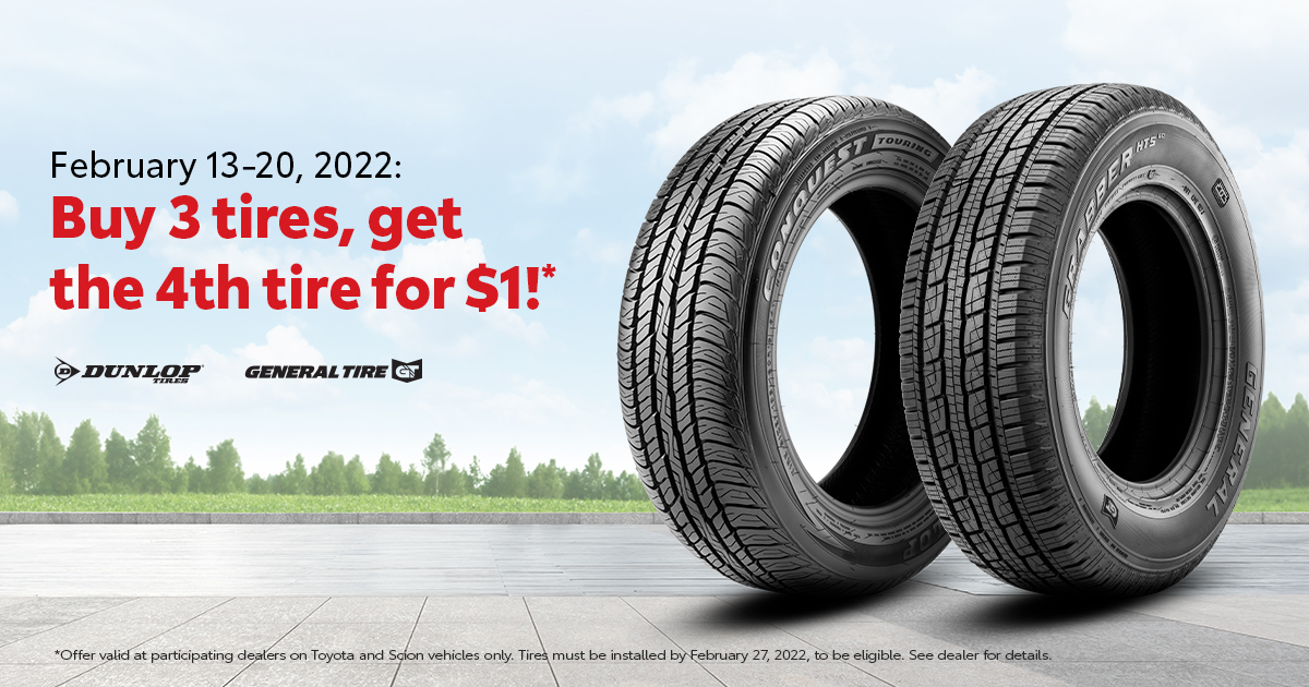 ButlerToyotaJax's tweet photo. 🚨 Our tire sale ends this weekend! Don't miss your chance to save big on a new set of tires! 🚨

#Jacksonville #Toyota #Florida https://t.co/aJ1QwAteLX