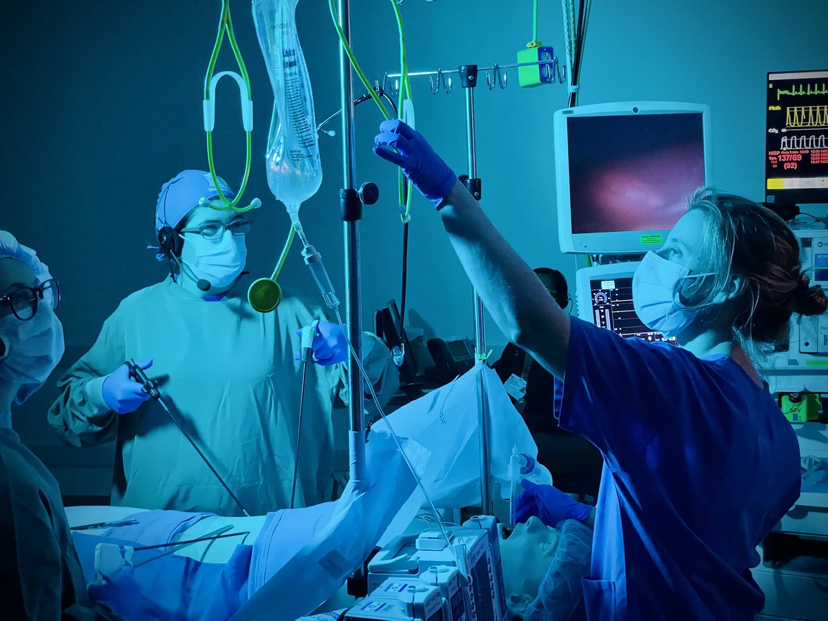 Duke_Anesthesia's tweet photo. Live training 📸 from our Duke Human Simulation and Patient Safety Center! #DukeSim https://t.co/o6Pc90aPDi
