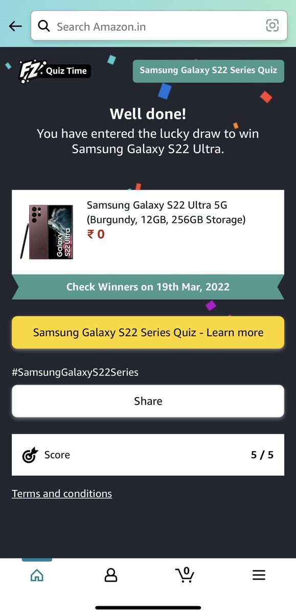 DhanorkarAkshay's tweet photo. @SamsungIndia, @amazonIN 
#AmazonMobilelnsider #SamsungGalzyS22UltraQuiz 
#SamsungGalaxyS22Ultra https://t.co/4ygw36umHn