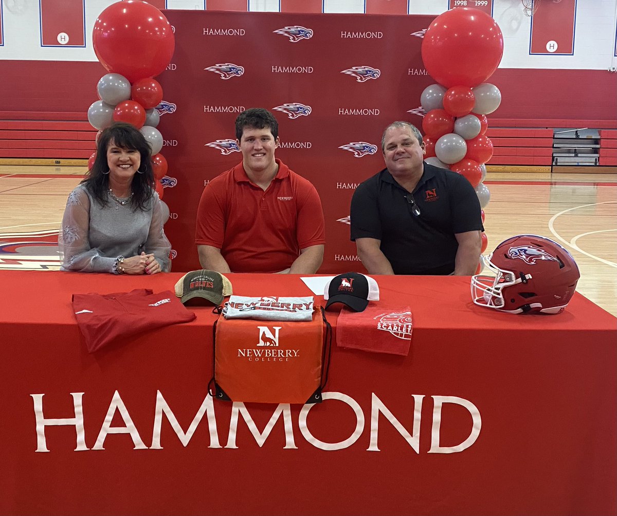 HammondSports's tweet photo. Congratulations to Jack McCall - The Citadel 🏈 and Garrett Watson - Newberry College🏈 for committing as a PWO to play at the next level. https://t.co/NlHDMvmXKx
