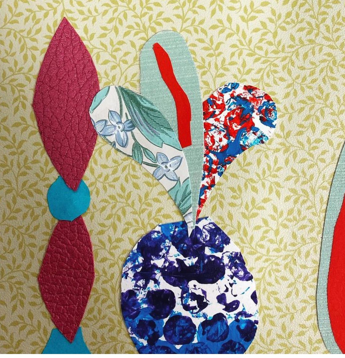 Chcsartdept's tweet photo. Rex Ray inspired collages by our year 7 artists exploring texture and shape 👏 Very well done… I can’t wait to see them finished 👀🤩 #rexray #collage #formalelements #shape #texture https://t.co/zTISUdZ44R