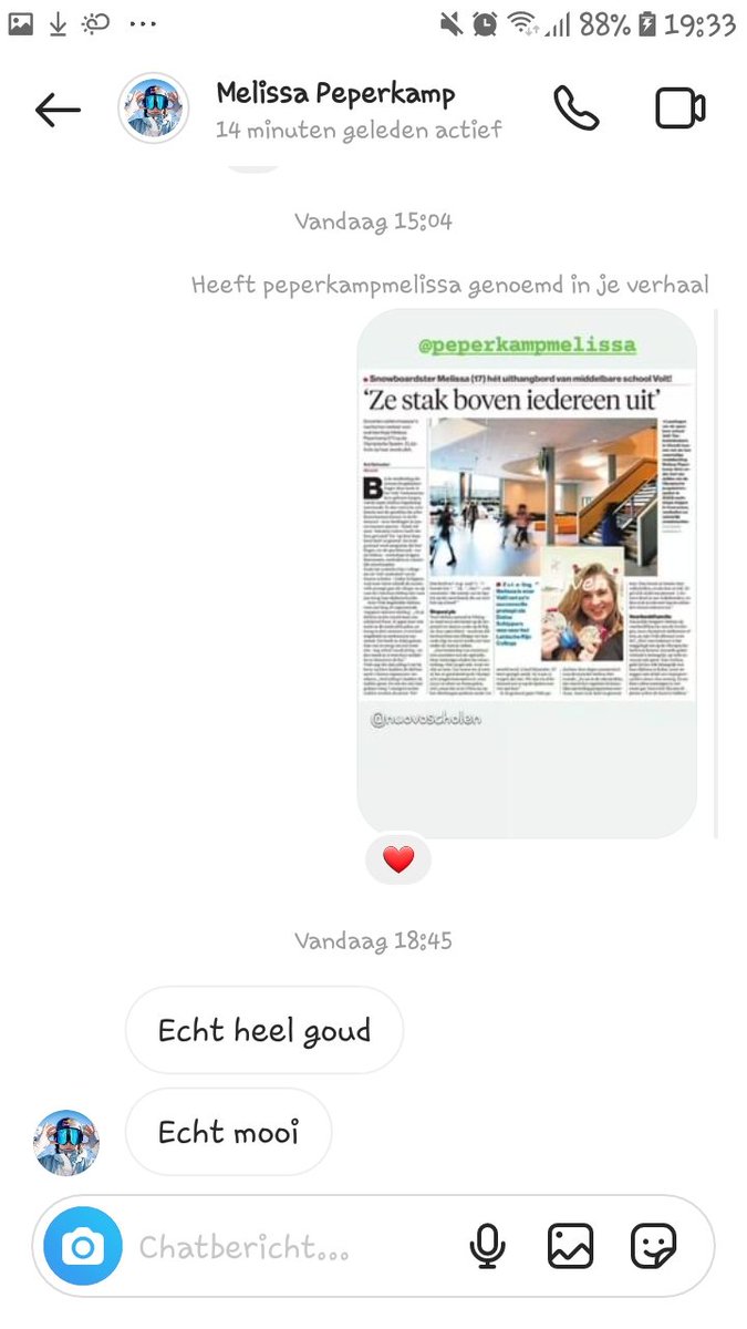 VToekomstmakers's tweet photo. @NUOVOScholen @ArdSchoutenAD @redactieadun We hebben natuurlijk regelmatig contact met Melissa. Zo zit ze nu in Parijs te wachten op haar vlucht naar Amsterdam. Ze heeft het artikel gezien. Haar reactie op het artikel wil ik jullie niet onthouden
             👇👇👇👇👇👇 https://t.co/i2Wfrt0k8j