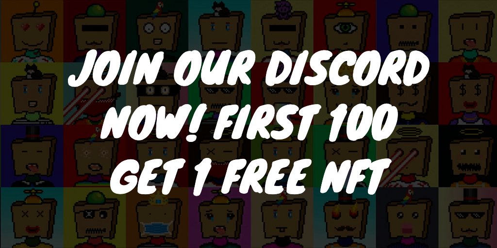 PaperBagYC's tweet photo. Join our Discord now to get a free Paperbag Yacht Club NFT! First 100 Members get 1 free NFT 🚀💎

Discord: https://t.co/Mj55WFWBQl https://t.co/CwdLec6QIf