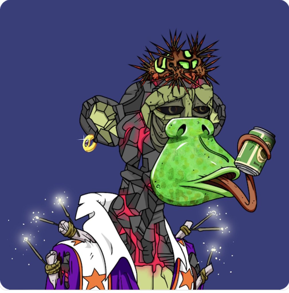 Just mutated my #BAYC  #4606 Welcome #MAYC #19212 to the family!