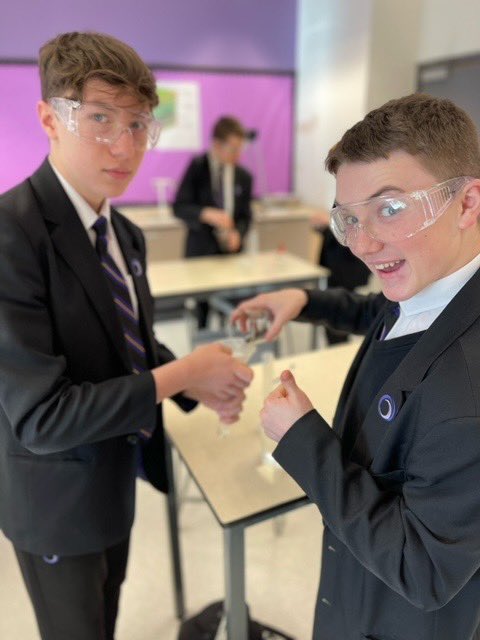 OutwoodNormanby's tweet image. Mrs Day was very proud of her Y10 class today, carrying out their practical in science with soluble salts. #safetyfirst #thirstforknowledge
