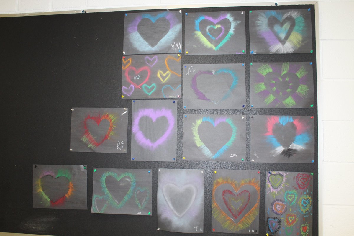 Grade 8 Heart Art