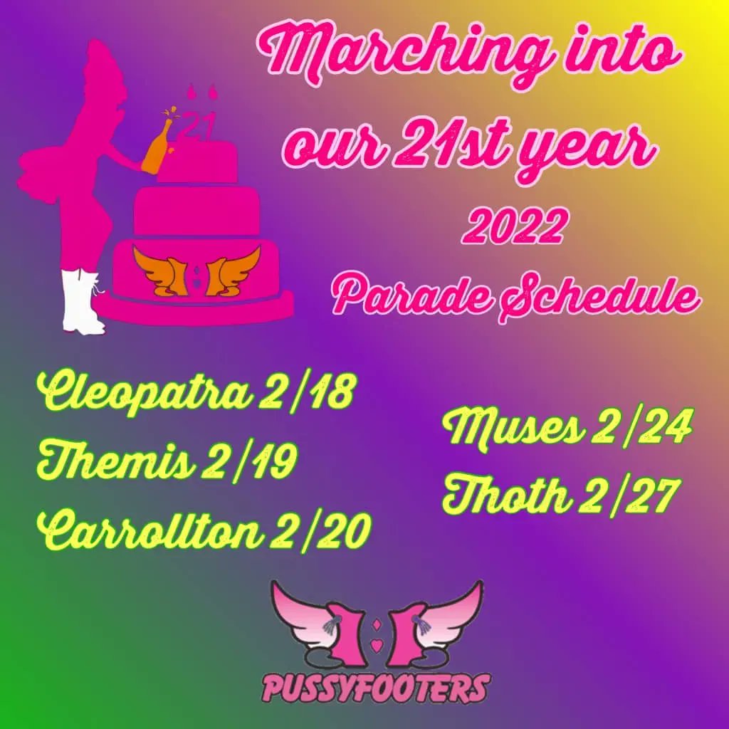 New Orleans Pussyfooters tweet media
