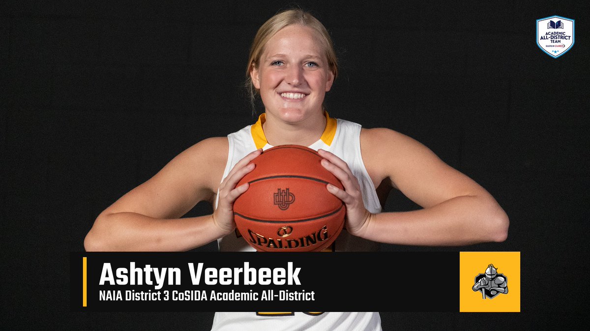 dordtdefenders's tweet photo. 🏀 Congratulations to Jacob Vis and Ashtyn Veerbeek on earning CoSIDA Academic All-District honors! Vis holds a 3.98 GPA in Health &amp; Human Performance and Verbeek has maintained a 3.91 GPA in Business Administration/Management.

#TheDefenderWay ⚔️
@DordtHoops
@DordtWBB https://t.co/Tj2wjgFsJV