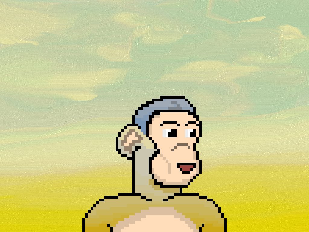 Chubbyapesnft's tweet photo. AUCTION!!!
Chubby Ape X MYWIPHEALING 
https://t.co/Fm7LGqMSuP
Openprice: 0.1 BNB
Autowin : 1 BNB

Winner will get Chubby Ape X MYWIPHEALING special T shirt!!

BANANA BANANA HEALING!!
@mywiphealing @pentas_io @Pentasian https://t.co/ielorFXjV4
