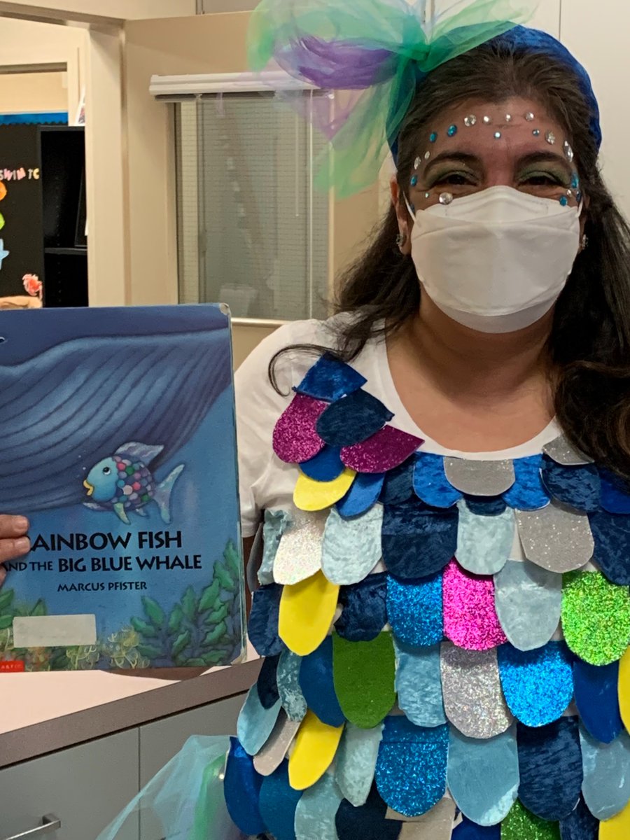 MeadowsMustangs's tweet photo. It's Dress Like a StoryBook Character today and the joy is real!  We love books and sharing our favourite characters with each other!  #TogetheratMeadows #MySD35Community https://t.co/pIQqaUsxVJ