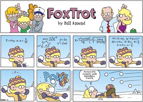 A Physics funny for the day…for all you knuckleheads that wanted me back on Twitter