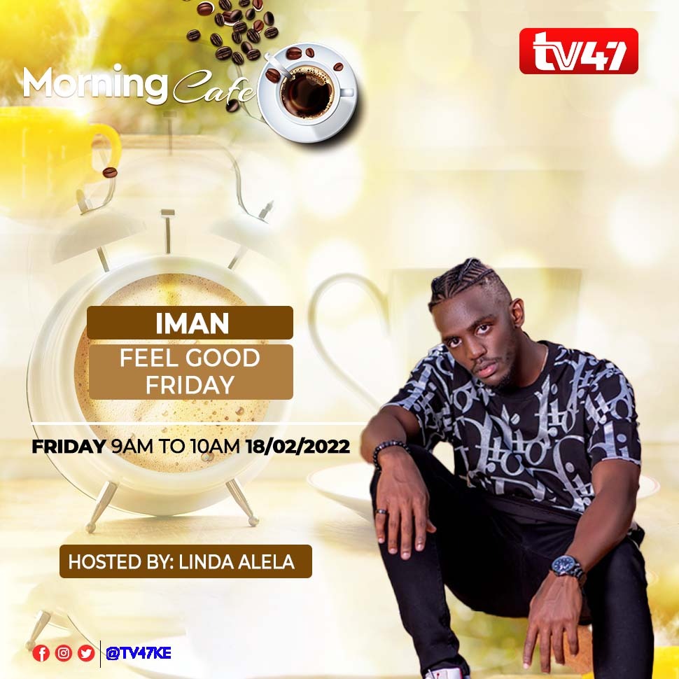 TerazoNewMedia's tweet photo. @officialiman_ke on @tv47ke this Friday from 9am. Tune in 🔥
#WeKnowPR https://t.co/mDs5B7fakn