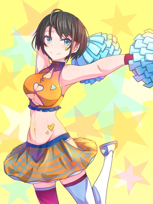 #プロテインザスバル 
「フレーッ、フレッ!!っスよ!」 