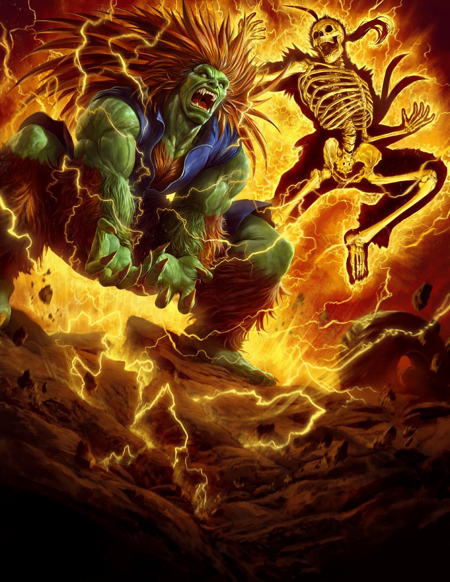DaveRapoza's tweet photo. Blanka

from my contribution to the Street Fighter x Magic: The Gathering Secret Lair Cards https://t.co/SmztpG8JcB