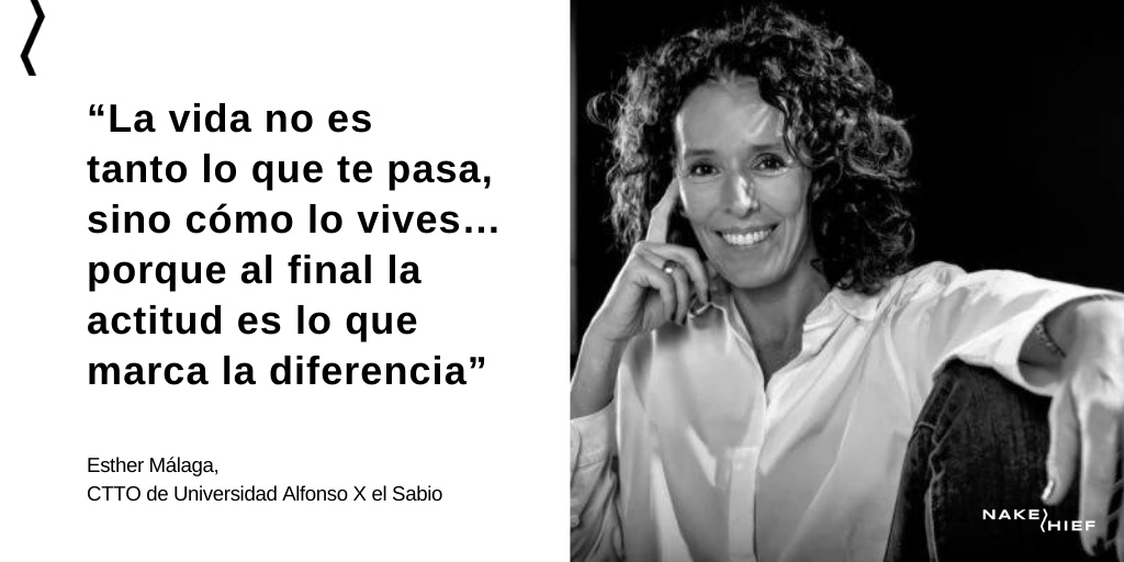 Naked_Chief's tweet photo. Hoy nos inspira Esther Málaga, CTTO de @uaxuniversidad, compartiendo su experiencia profesional desde lo personal (nominada por Natalia Moreno @pitirrojo de @Telefonica). Lee más: https://t.co/jxOqT3yI16 https://t.co/uKYTNBsSoq
