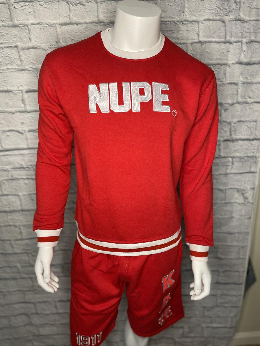 ALCollection's tweet photo. #ALCollectionGreek #Nupe sweatshirt is now available. https://t.co/QfS91pyNsC https://t.co/m6IU6uVQis