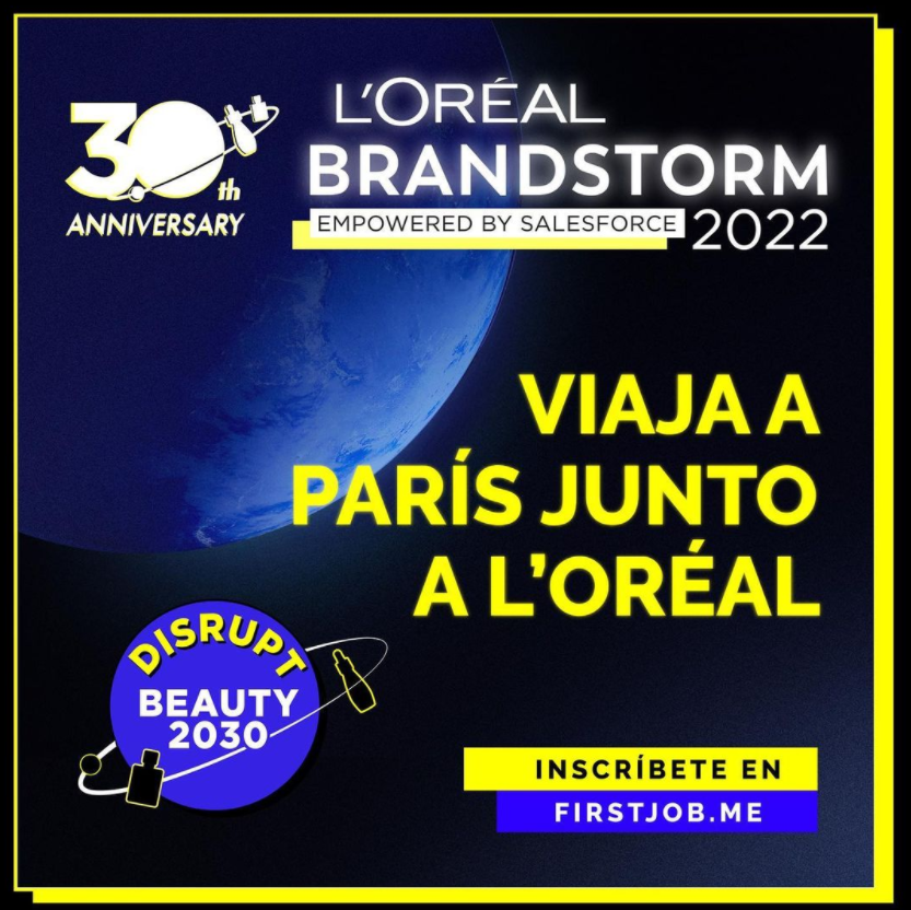 ¡Al infinito y más … A París! 🌟
Reúnete con tu mejor equipo e inscríbanse a participar de #Brandstorm2022 para viajar a Francia y competir con los mejores teams de más de 65 países.  Ingresa a firstjob.me ¡y prepárate para este desafío!
