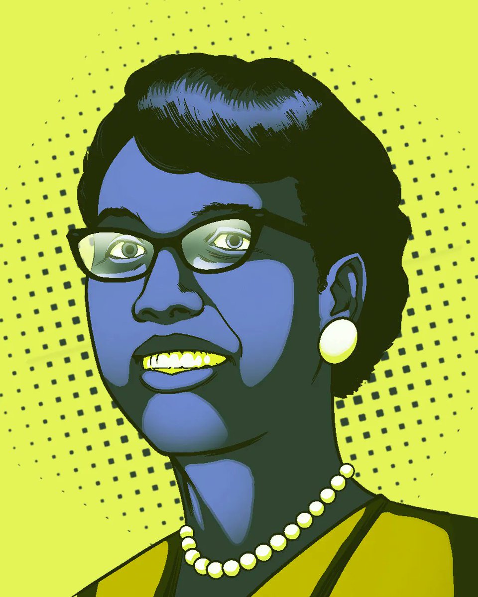 gneeksapp's tweet image. Though less renowned for it than her work in NASA, Mouton was active in the campaign for civil rights as a member of the NAACP and the Delta Sigma Theta Society. She was also prominently featured in works advertising NASA&apos;s diversity. #NFT #classx #thehackerway #history