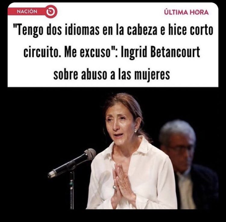 Cuando digo por WhatsApp “tienes que ver este audio” #IngridBetancourt #Dosidiomas