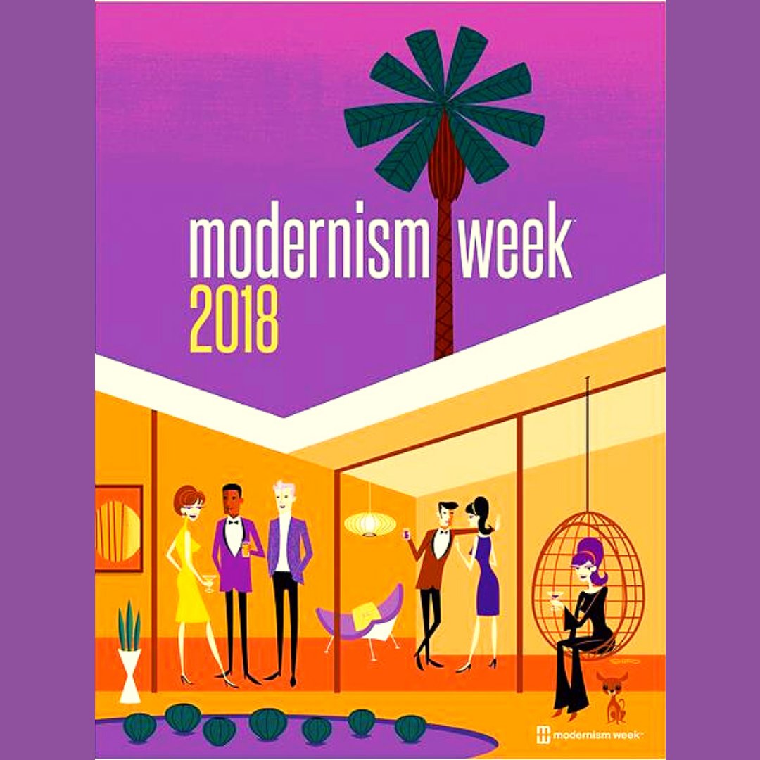 PlaimorParadise's tweet photo. We are proud that @PlaimorParadise was featured on the #Sunmor tour during 2018 #ModernismWeek. Have fun this year! #modernism @modernismweek https://t.co/6pcxrLXWsj