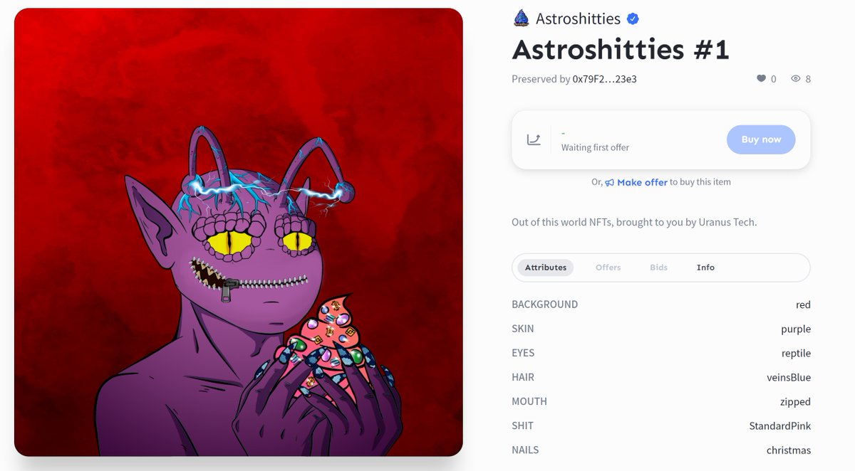 The #Astroshitties #1 just landed in the following BSC wallet

0x**F26****423e3

owned by <a href="/Eminem/">Marshall Mathers</a> 👀👀👀

He officially becomes the owner of the Astroshitties #1

Enjoy your shit bro!

#Astroshit #NFT #NFTGiveaway #NFTs #NFTCommunity #ETH #Bitcoin #crypto #BTC #nftart #NFTartist