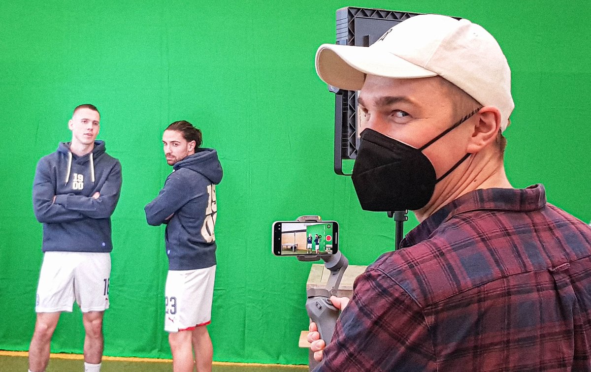 Erster Media Day <a href="/Holstein_Kiel/">Holstein Kiel</a>🤳🏼☑️

#kielahoi