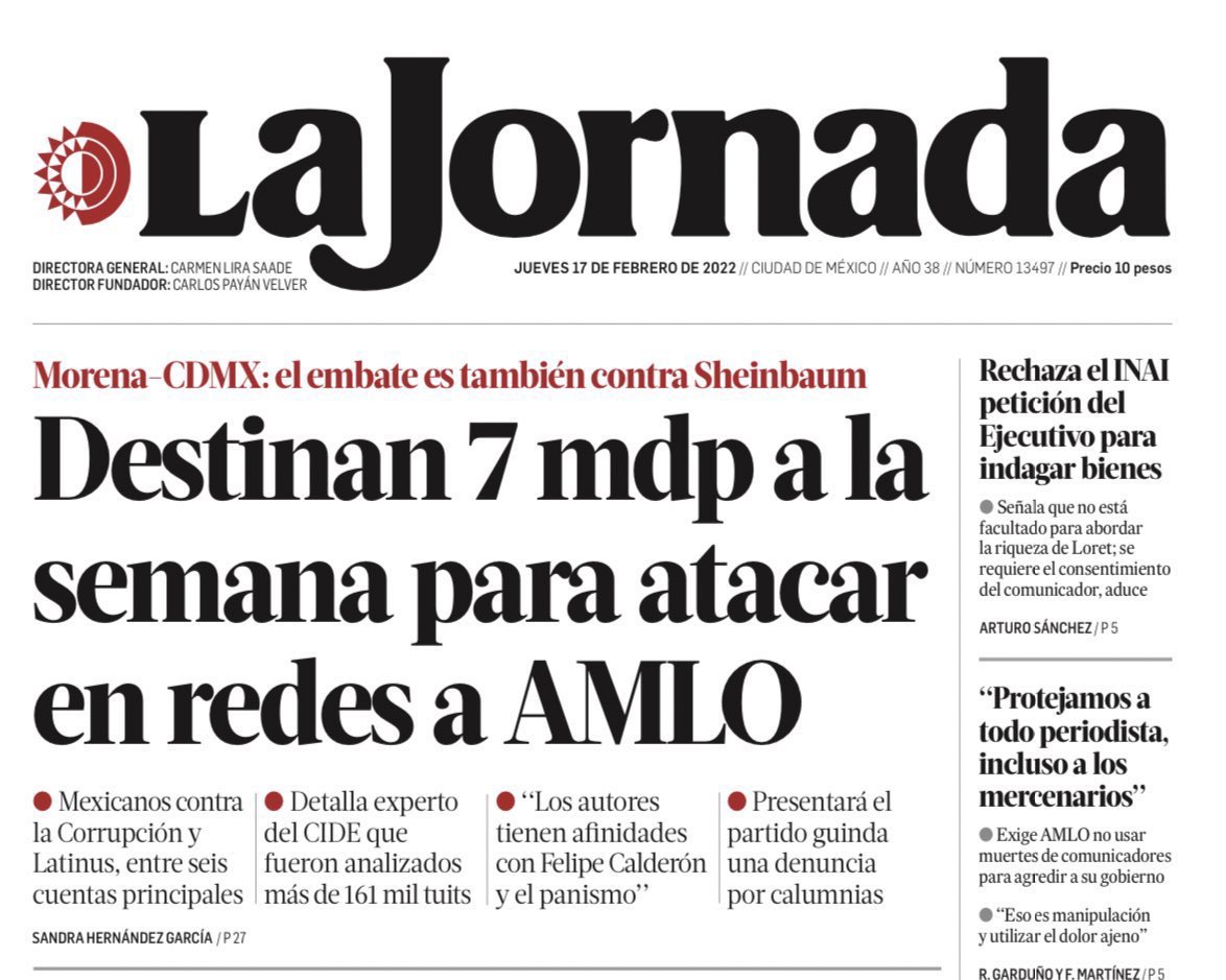 Yo no soy Bot y no me pagan por atacar en redes a AMLO. ¿Y tú?